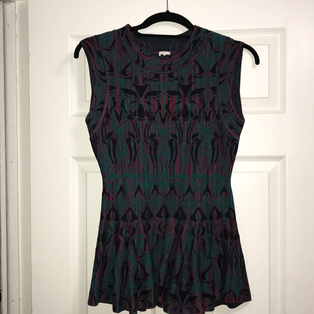 Missoni peplum top- knit